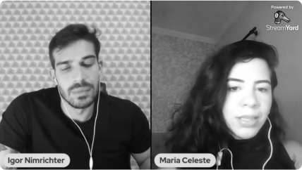 Assistir ao depoimento de Maria Celeste